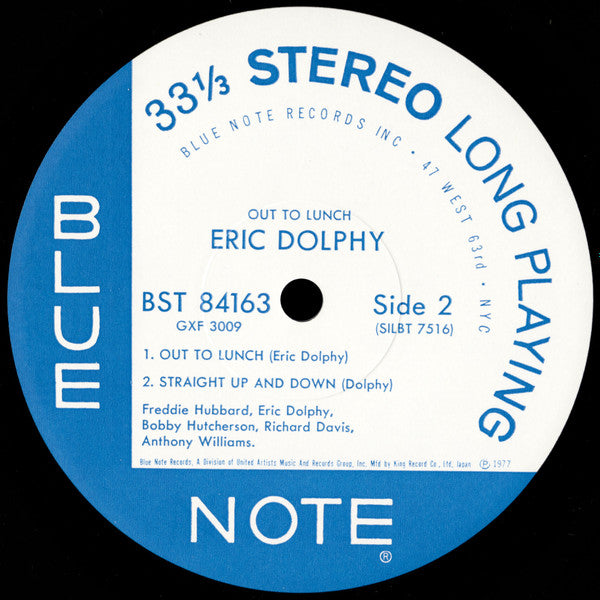 Eric Dolphy - Out To Lunch! = アウト・トゥ・ランチ (Vinyl, LP, Album, Limited...