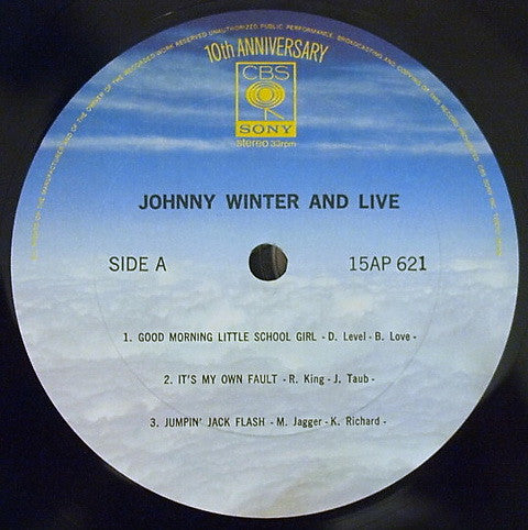 Johnny Winter And - Johnny Winter And Live (Vinyl, LP, Album, Limit...
