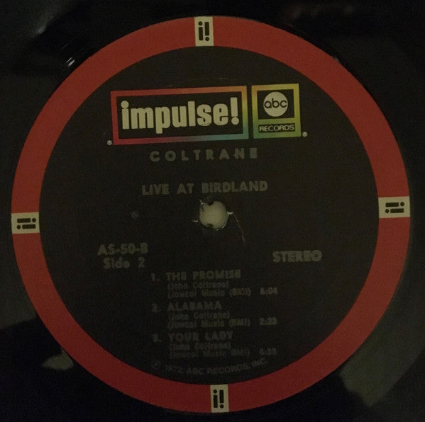 John Coltrane - Live At Birdland (Vinyl, LP, Album, Reissue, Stereo) Very Good (VG) / Very Good (VG)