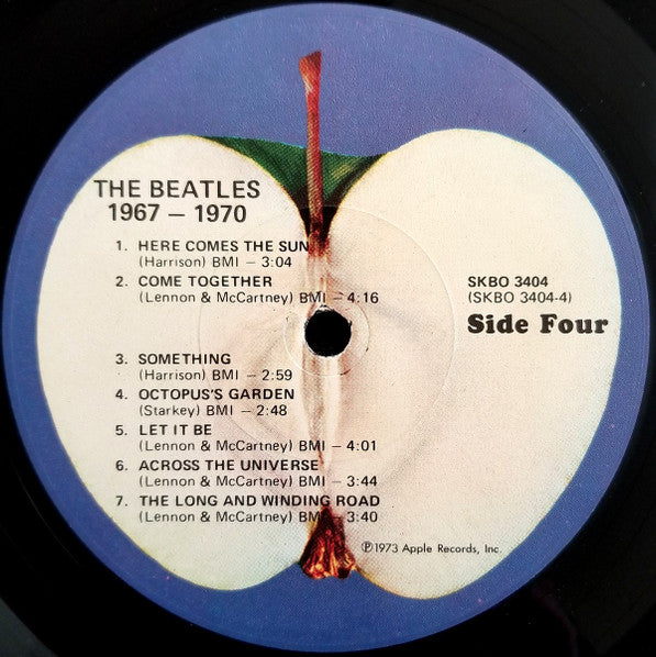 The Beatles - 1967-1970 (2xVinyl, LP, Compilation, Stereo) Very Good (VG) / Good Plus (G+)