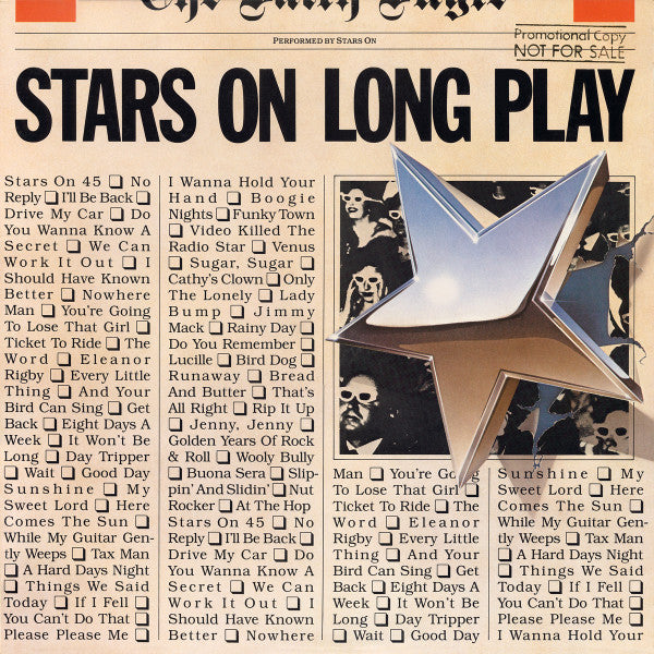 Stars On 45 - Stars On Long Play (Vinyl, LP) Very Good (VG) / Very Good (VG)