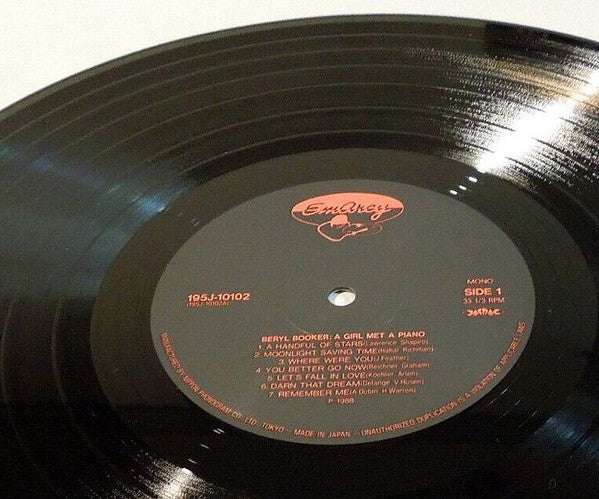 Beryl Booker - A Girl Met A Piano (Vinyl, LP, Album, Limited Editio...