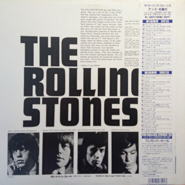The Rolling Stones - The Rolling Stones (Vinyl, LP, Album, Reissue, Mono) Very Good Plus (VG+) / Very Good Plus (VG+)