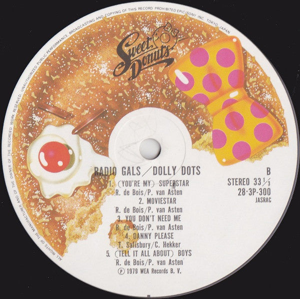 Dolly Dots - Radio Gals (Vinyl, LP, Album, Stereo) Very Good Plus (VG+) / Very Good Plus (VG+)