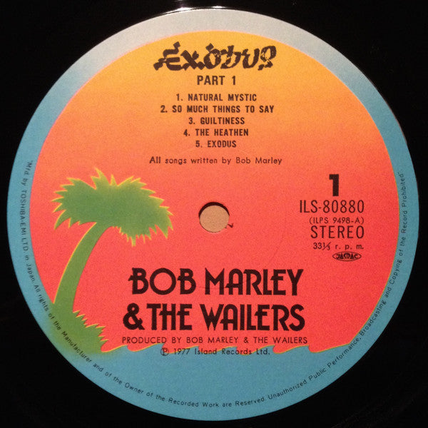 Bob Marley & The Wailers - Exodus (Vinyl, LP, Album)