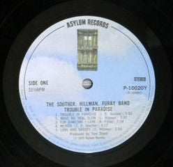 The Souther-Hillman-Furay Band - Trouble In Paradise (Vinyl, LP, Album) Very Good (VG) / Very Good Plus (VG+)