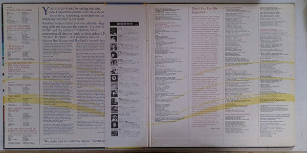 Carpenters - Passage (Vinyl, LP, Album, Stereo)