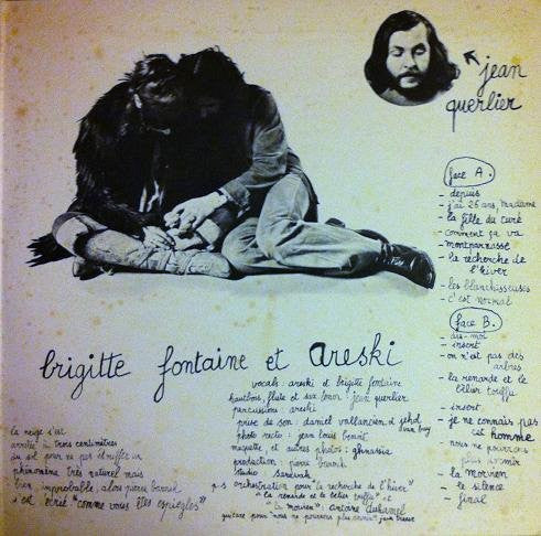 Areski - Brigitte Fontaine - Je Ne Connais Pas Cet Homme (Vinyl, LP, Album) Very Good Plus (VG+) / Very Good (VG)