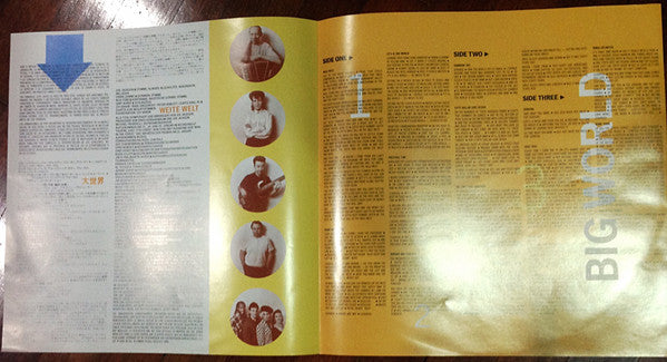 Joe Jackson - Big World (2xVinyl, LP, Album, Promo, Stereo) Very Good (VG) / Very Good (VG)