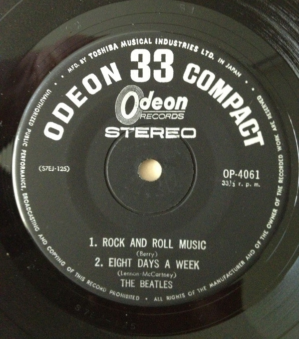 The Beatles - Rock And Roll Music (Vinyl, 7", 33 ⅓ RPM)