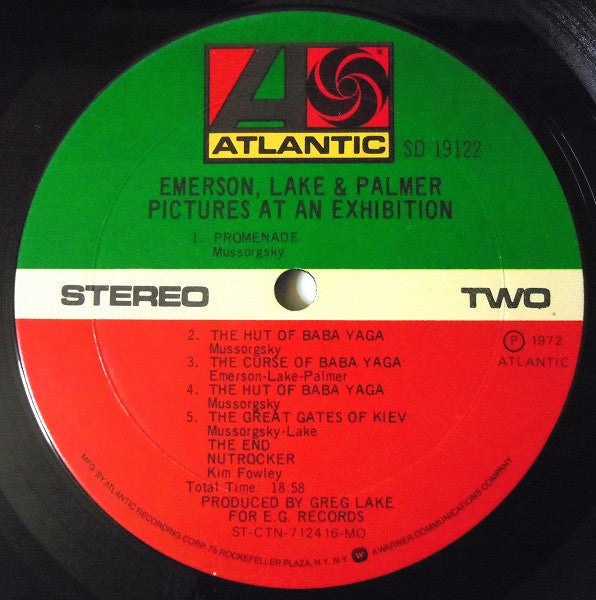 Emerson, Lake & Palmer - Pictures At An Exhibition (Vinyl, LP, Albu...