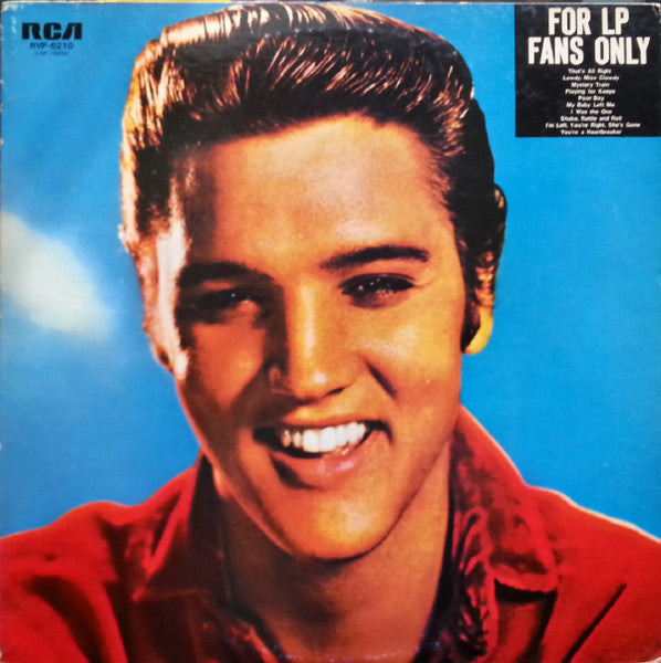 Elvis Presley - For LP Fans Only (Vinyl, LP, Compilation, Reissue, Stereo) Very Good (VG) / Very Good (VG)