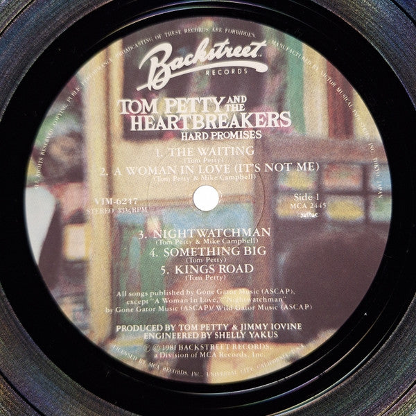 Tom Petty And The Heartbreakers - Hard Promises (Vinyl, LP, Album) Very Good Plus (VG+) / Very Good Plus (VG+)