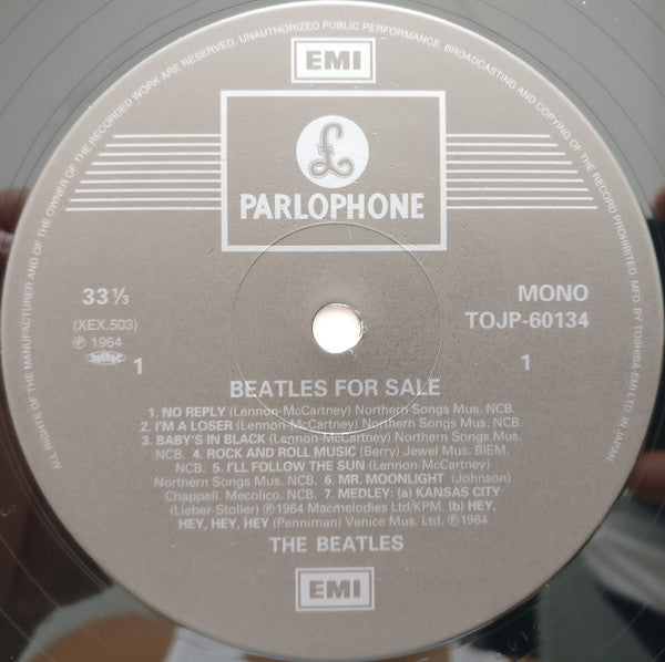 The Beatles - Beatles For Sale (Vinyl, LP, Album, Mono, Reissue, Remastered) Very Good Plus (VG+) / Very Good Plus (VG+)