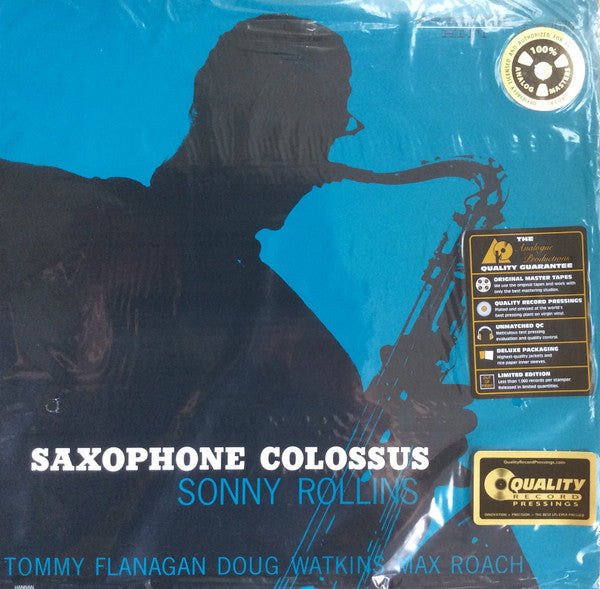 Sonny Rollins - Saxophone Colossus (Vinyl, LP, Album, Reissue, Mono) Very Good Plus (VG+) / Very Good Plus (VG+)