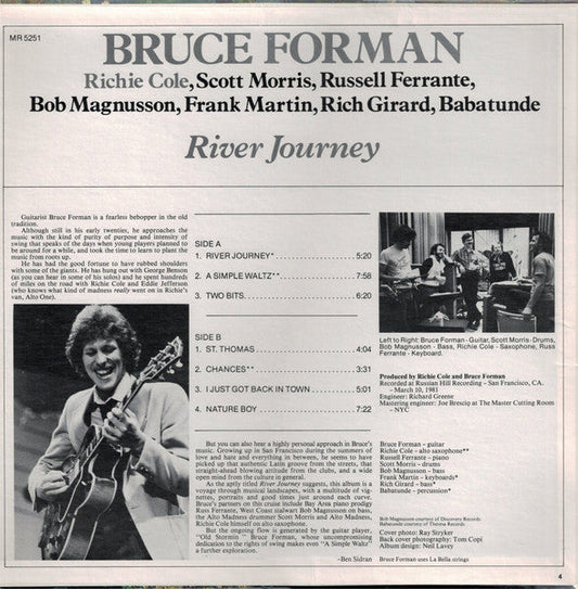 Bruce Forman - River Journey (Vinyl, LP, Album)