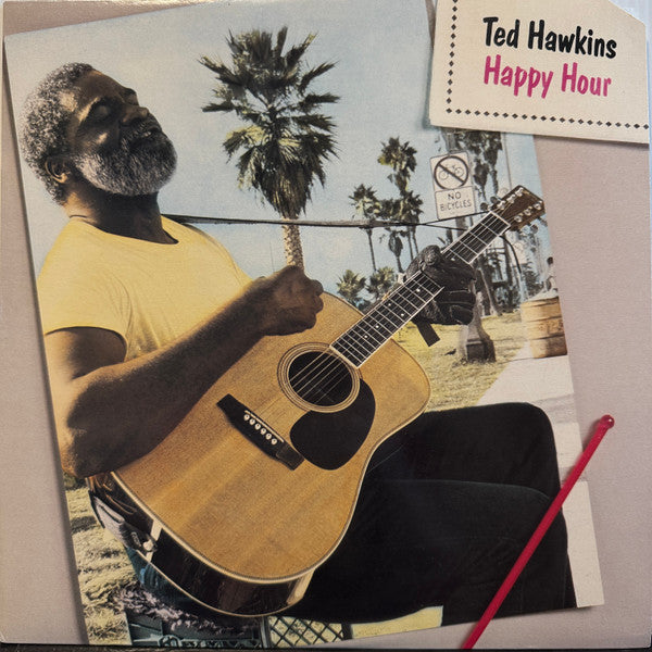 Ted Hawkins - Happy Hour (Vinyl, LP, Album) Very Good Plus (VG+) / Very Good (VG)