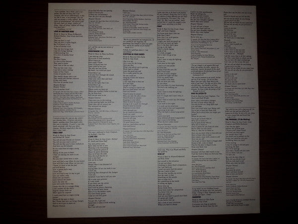 Amy Grant - Unguarded (Vinyl, LP, Album, Promo) Very Good Plus (VG+) / Very Good (VG)