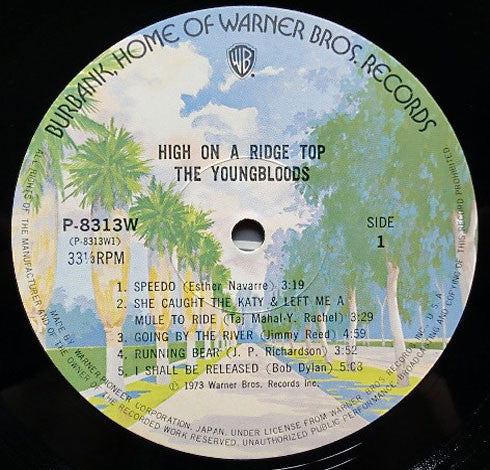 The Youngbloods - High On A Ridge Top (Vinyl, LP, Album) Very Good Plus (VG+) / Very Good Plus (VG+)