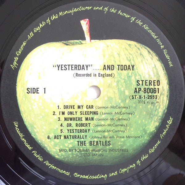The Beatles - Yesterday And Today (Vinyl, LP, Album, Compilation, R...