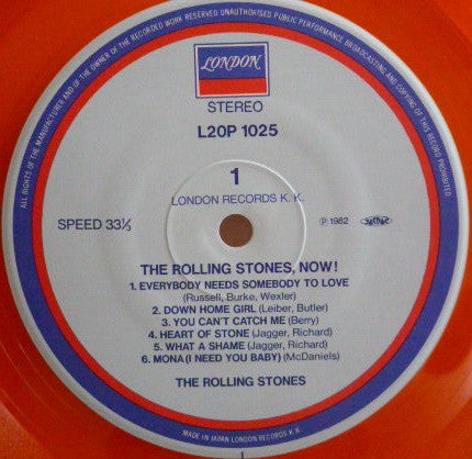 The Rolling Stones - Rolling Stones, Now! (Vinyl, LP, Album, Reissue) Near Mint (NM or M-) / Very Good Plus (VG+)