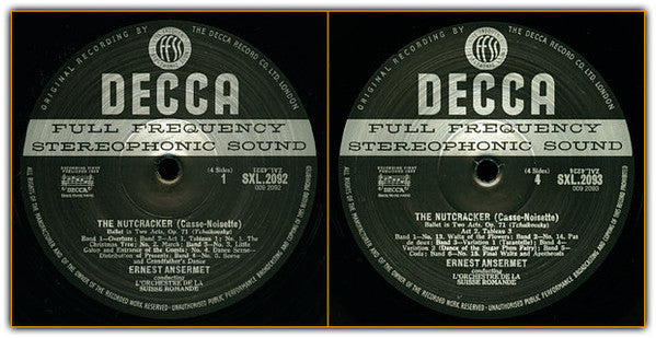 Pyotr Ilyich Tchaikovsky - The Nutcracker / Casse-Noisette Complete Ballet (2xVinyl, LP, Reissue, Remastered, Stereo) Near Mint (NM or M-) / Very Good (VG)