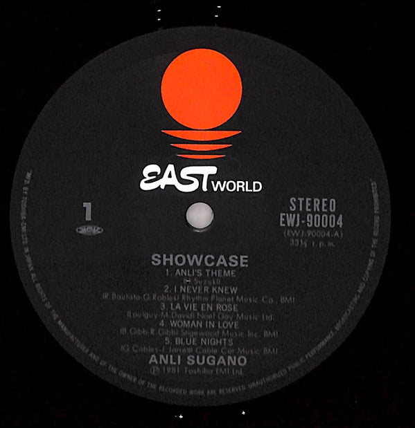 Anli Sugano - Show Case (Vinyl, LP, Album) Very Good Plus (VG+) / Good Plus (G+)