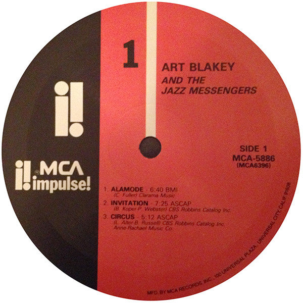 Art Blakey - Jazz Messengers (Vinyl, LP, Album, Reissue, Remastered) Very Good (VG) / Very Good (VG)