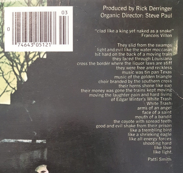 Edgar Winter's White Trash - Edgar Winter's White Trash (Vinyl, LP, Album, Reissue) Very Good Plus (VG+) / Very Good (VG)