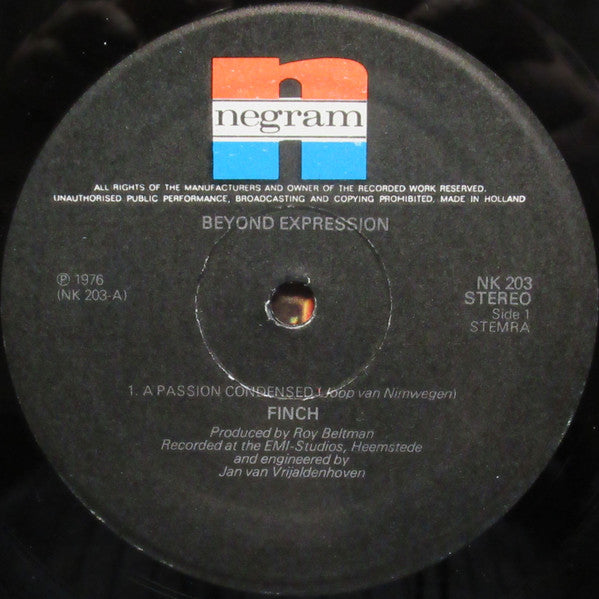 Finch (4) - Beyond Expression (Vinyl, LP, Album) Near Mint (NM or M-) / Very Good Plus (VG+)