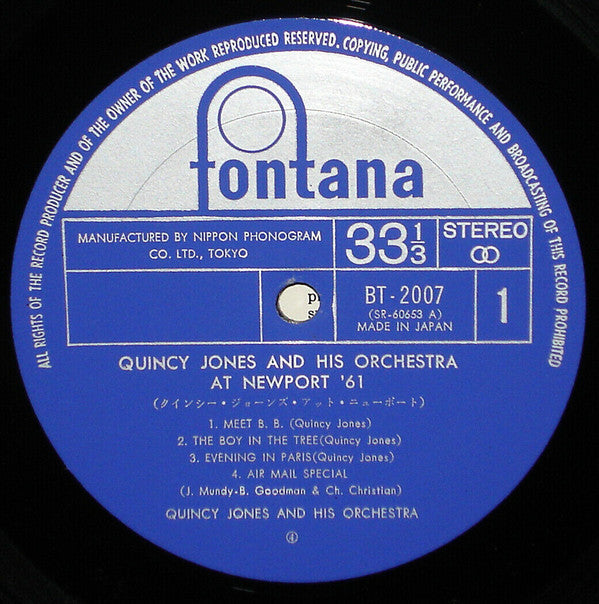 Quincy Jones And His Orchestra - At Newport '61 (Vinyl, LP, Album, ...
