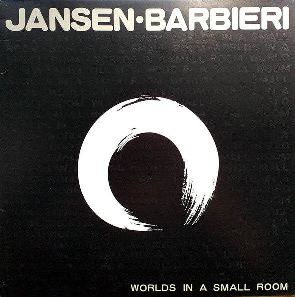 Jansen / Barbieri - Worlds In A Small Room (Vinyl, LP, Album, Promo, Stereo) Very Good (VG) / Very Good (VG)