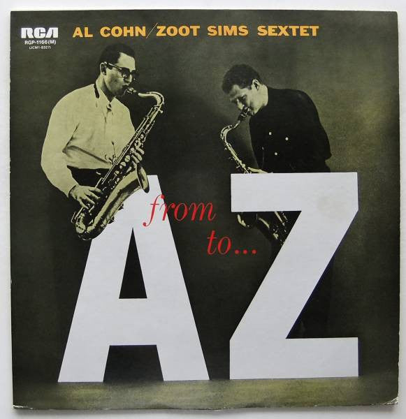 Al Cohn-Zoot Sims Sextet - From A To Z (Vinyl, LP, Album, Reissue) Very Good (VG) / Very Good (VG)