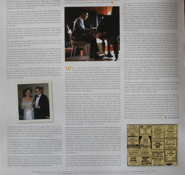 Bill Evans - Live At Art D'Lugoff's Top Of The Gate (3xVinyl, Box Set, 12", 45 RPM, Album, Limited Edition, Numbered) Very Good (VG) / Very Good Plus (VG+)