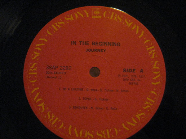 Journey - In The Beginning - 1975-1977 (Vinyl, LP, Compilation, Ste...