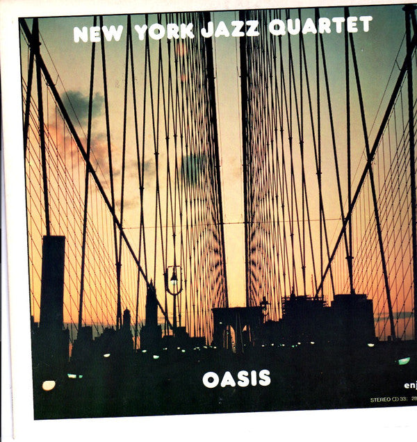New York Jazz Quartet - Oasis (Vinyl, LP, Album, Stereo) Very Good Plus (VG+) / Very Good Plus (VG+)