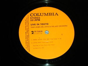 Thad Jones & Mel Lewis - Live In Tokyo (Vinyl, LP, Album) Very Good (VG) / Very Good (VG)