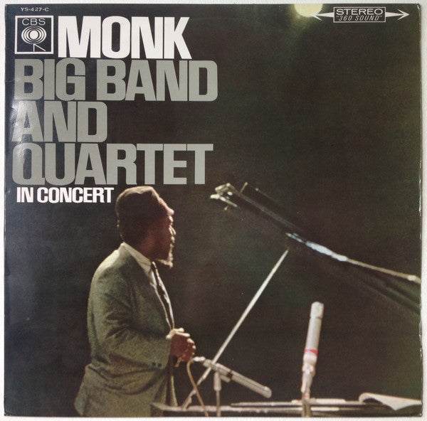 Thelonious Monk - Big Band And Quartet In Concert (Vinyl, LP, Album, Stereo) Very Good Plus (VG+) / Very Good Plus (VG+)