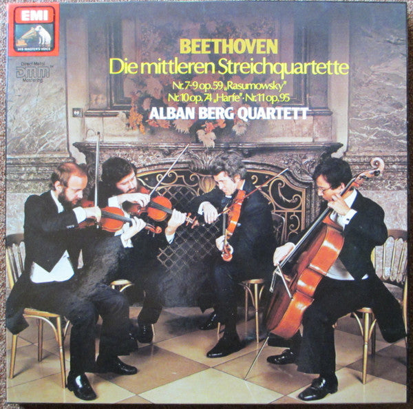 Ludwig van Beethoven - Die Mittleren Streichquartette Nr. 7 - 9 Op....
