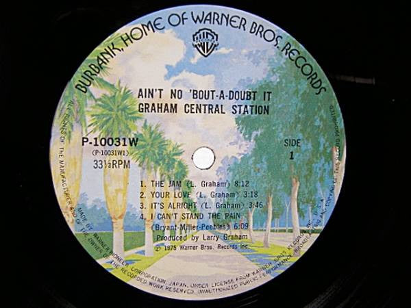 Graham Central Station - Ain't No 'Bout-A-Doubt It (Vinyl, LP, Album) Very Good Plus (VG+) / Very Good (VG)