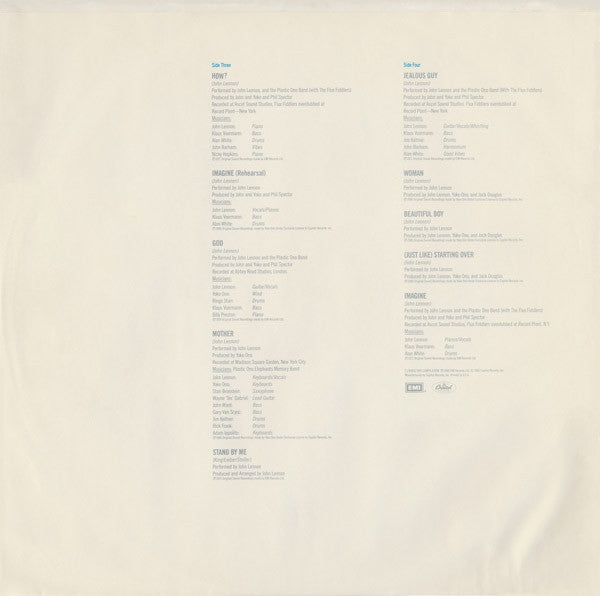 John Lennon - Imagine (Music From The Original Motion Picture) (2xVinyl, LP, Compilation) Very Good Plus (VG+) / Very Good (VG)
