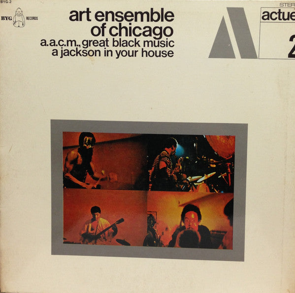The Art Ensemble Of Chicago - A.A.C.M., Great Black Music - A Jackson In Your House (Vinyl, LP, Album) Near Mint (NM or M-) / Very Good Plus (VG+)