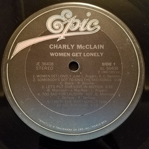 Charly McClain - Women Get Lonely (Vinyl, LP, Album) Very Good (VG) / Very Good (VG)