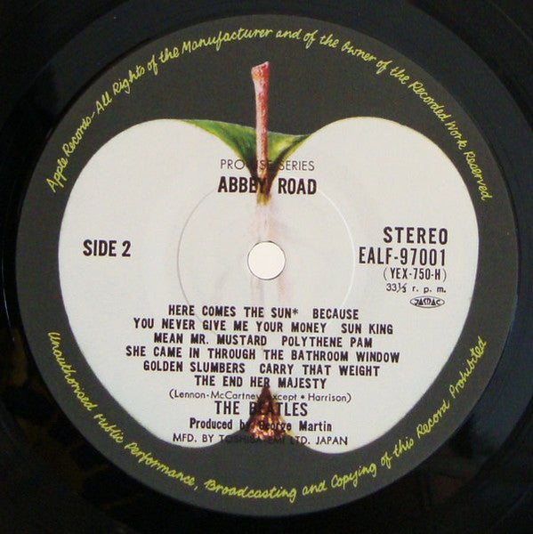 The Beatles - Abbey Road (Vinyl, LP, Album, Reissue, Stereo)