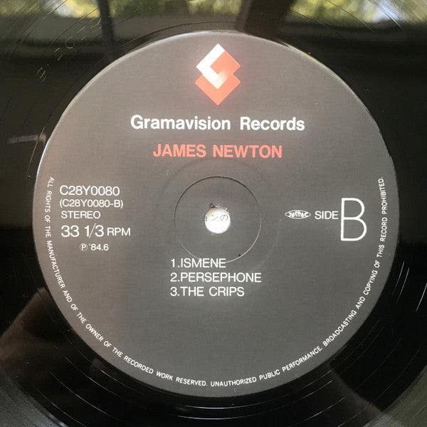 James Newton (2) - James Newton (Vinyl, LP, Album) Very Good Plus (VG+) / Very Good Plus (VG+)