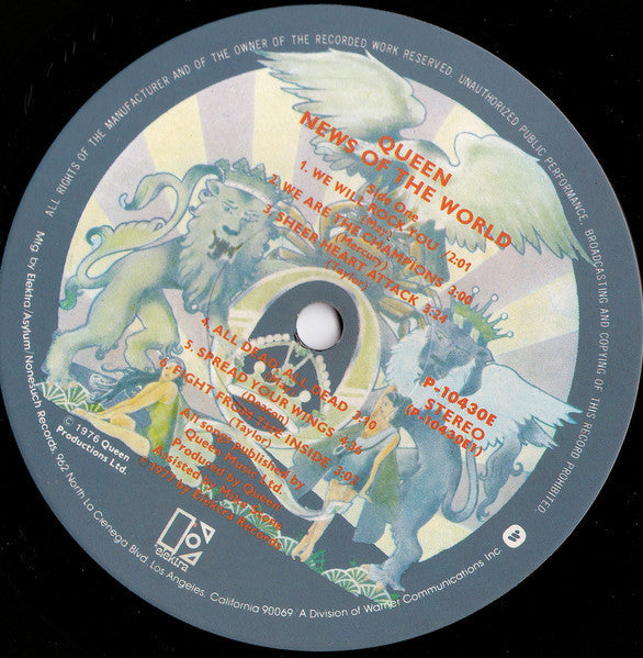 Queen - News Of The World = 世界に捧ぐ (Vinyl, LP, Album)