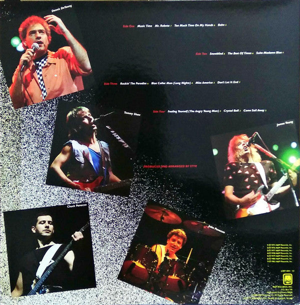 Styx - Caught In The Act Live (Vinyl, LP, Album)