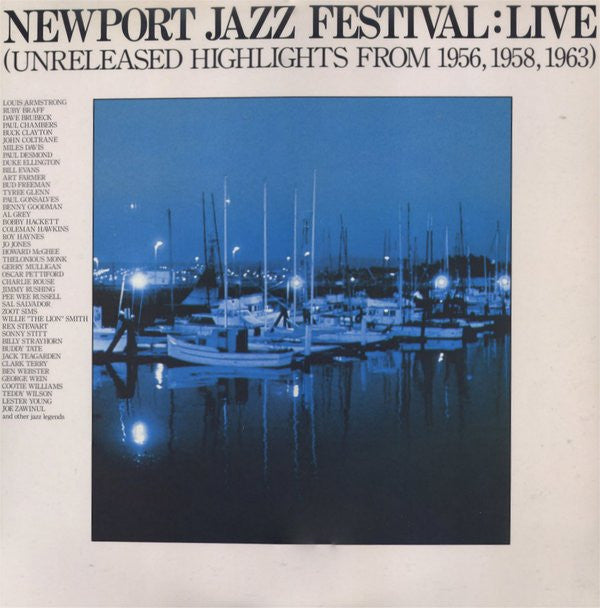 Various - Newport Jazz Festival: Live (Unreleased Highlights From 1956, 1958, 1963) (2xVinyl, LP) Very Good Plus (VG+) / Very Good (VG)