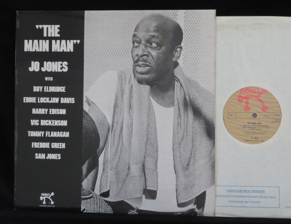 Jo Jones - The Main Man (Vinyl, LP, Album) Near Mint (NM or M-) / Very Good Plus (VG+)