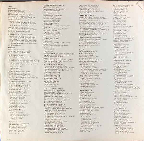 Randy Sharp - Just About Love (Vinyl, LP) Good Plus (G+) / Very Good Plus (VG+)